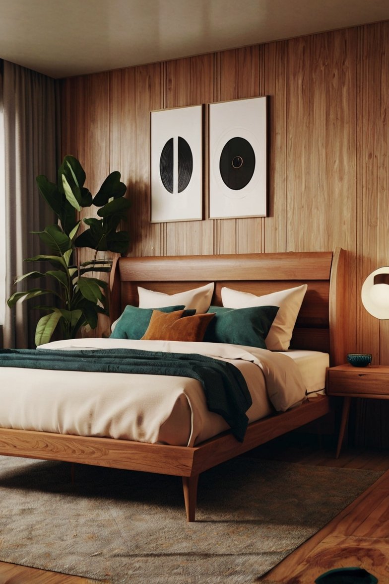 Mid-Century Modern Bedroom