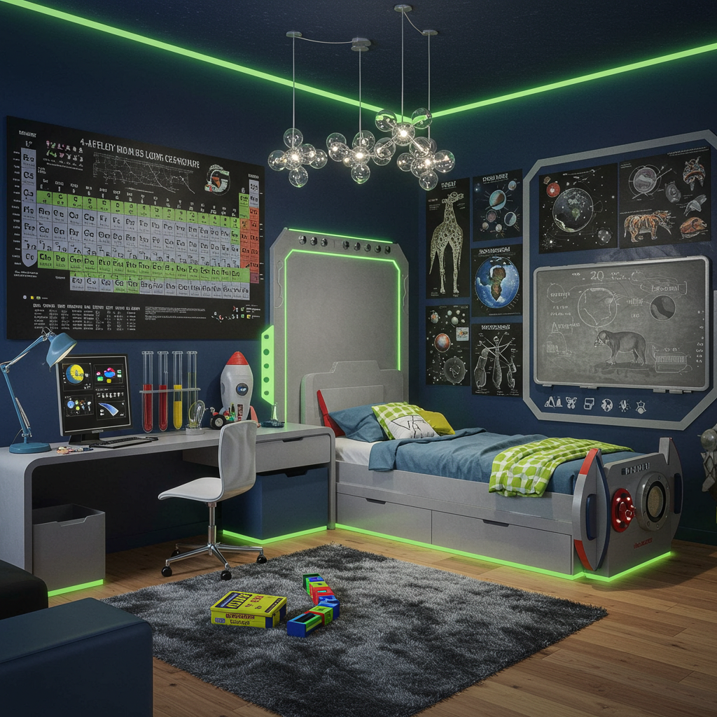 Science Lab Bedroom 