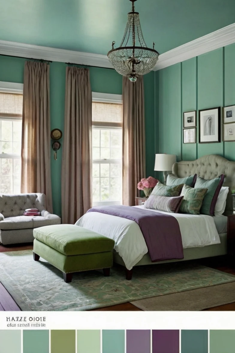 Sage Green Bedroom