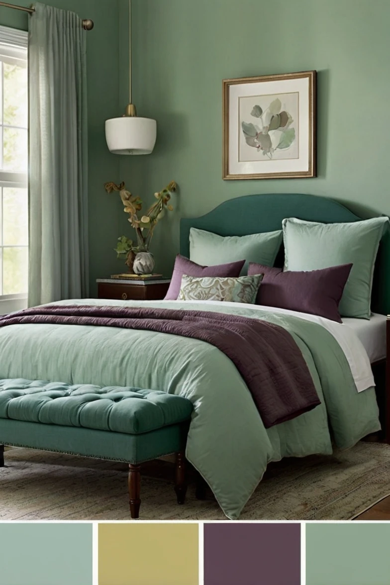 Green Bedroom