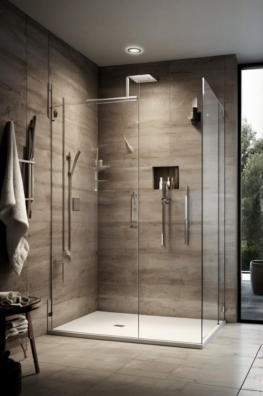 Install a Frameless Shower