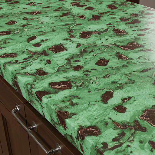 Mint Chocolate Chip Countertops