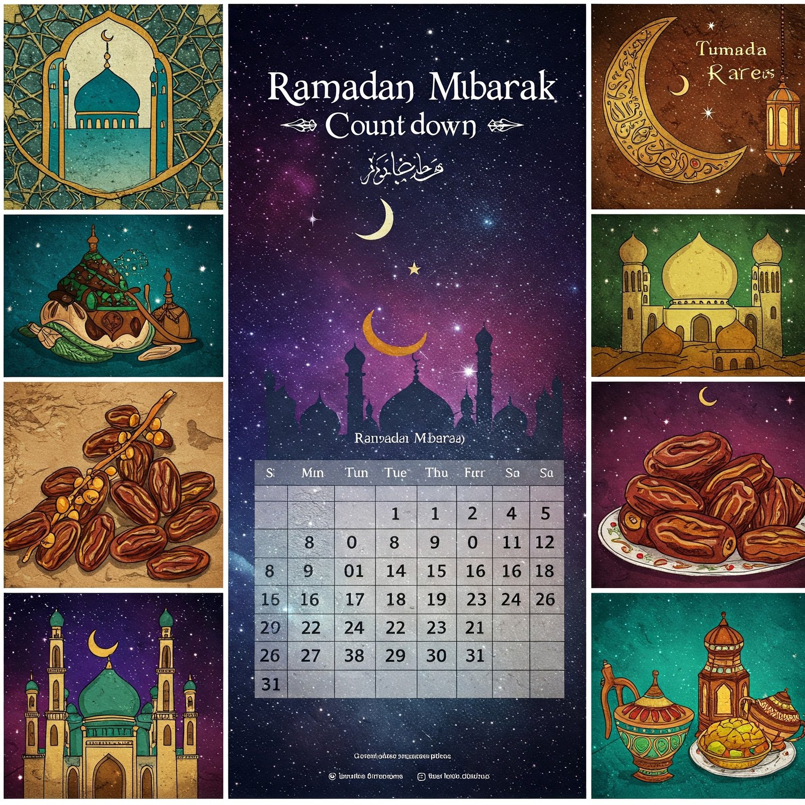 Ramadan Countdown Calendar 