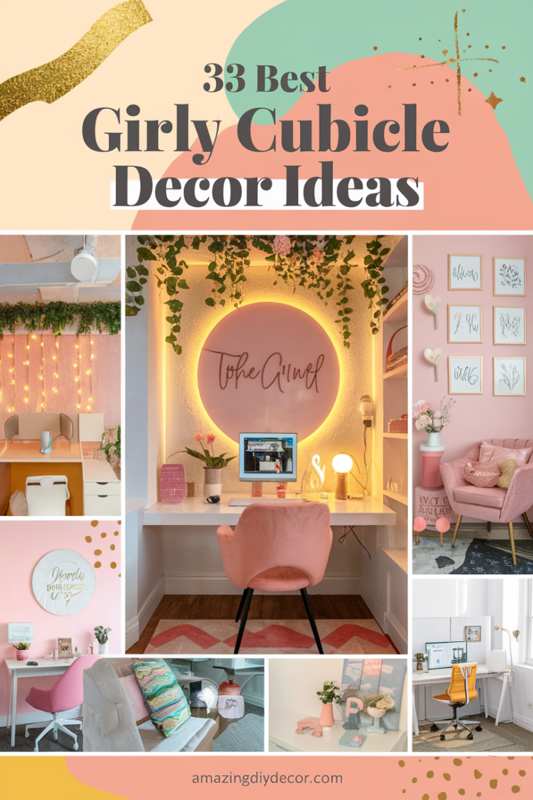 Girly Cubicle Decor