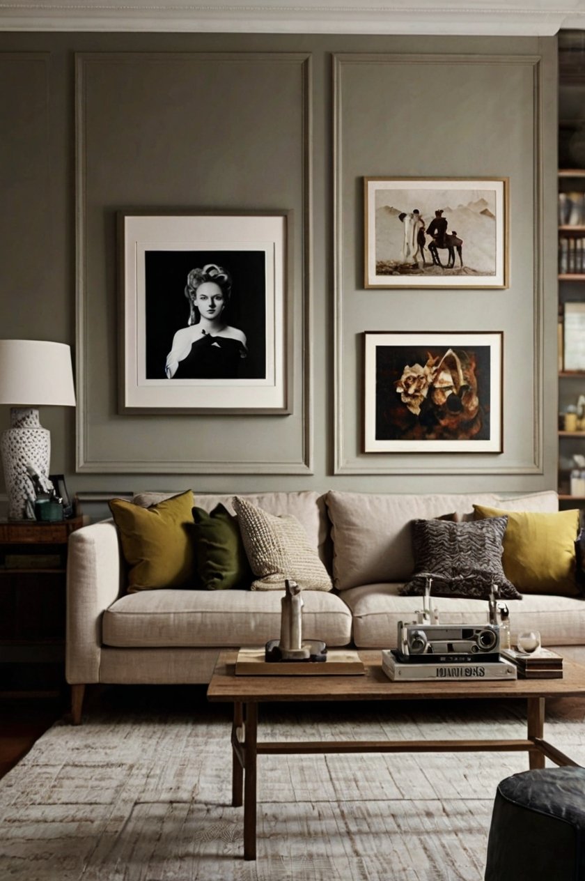gallery wall: 