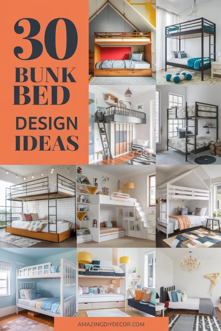 30 Bunk Bed Design Ideas