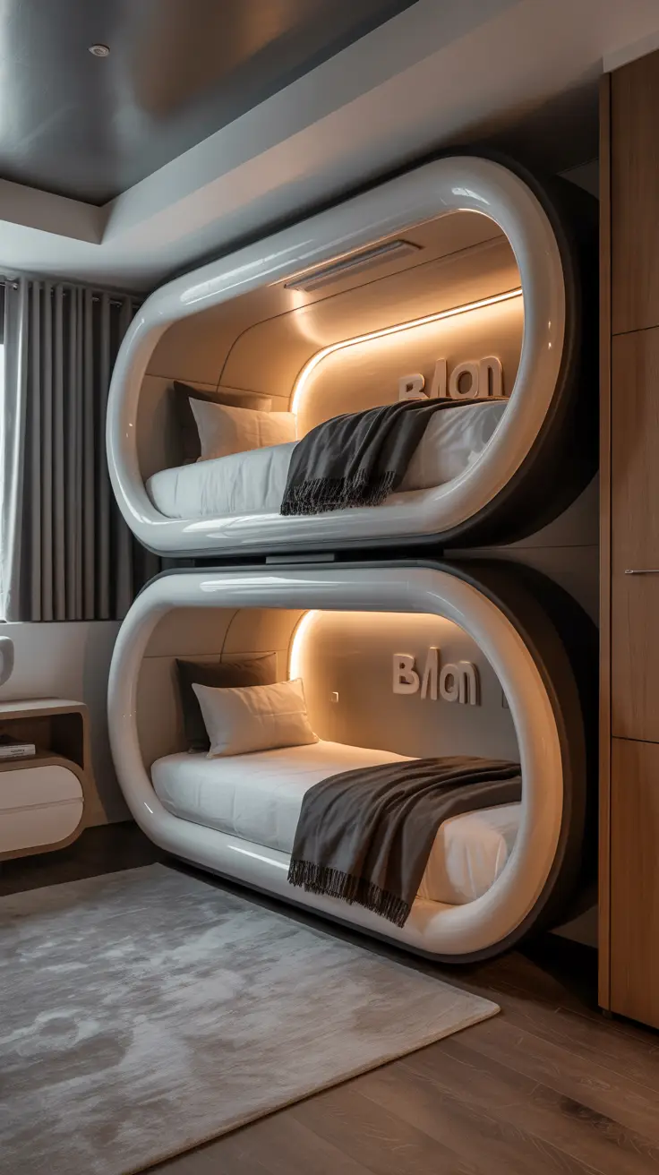 Futuristic Pod-Style