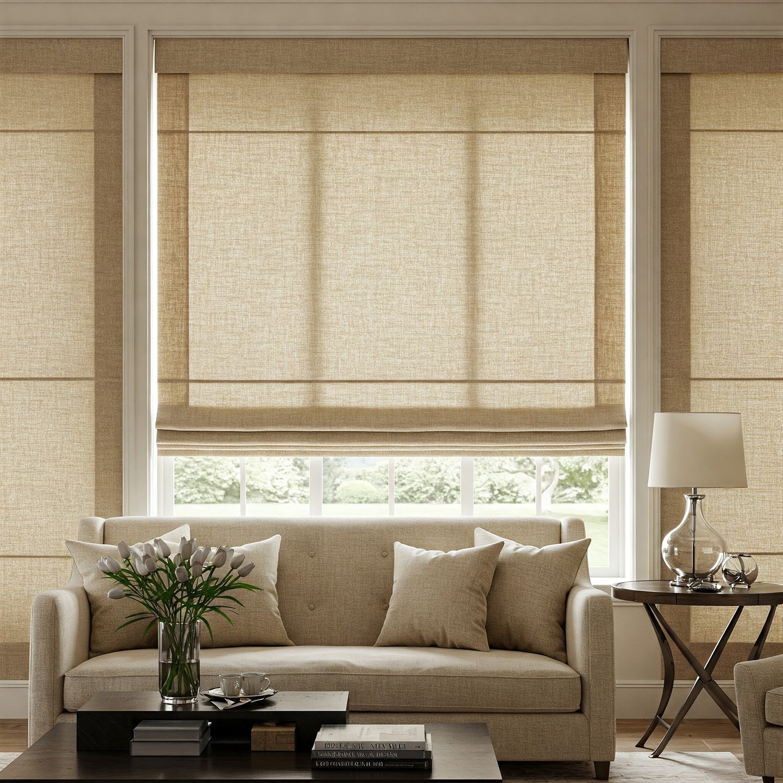 Roman Shades for an Elegant Look