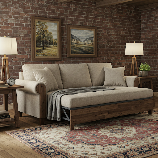 Rustic-Chic Sofa Beds