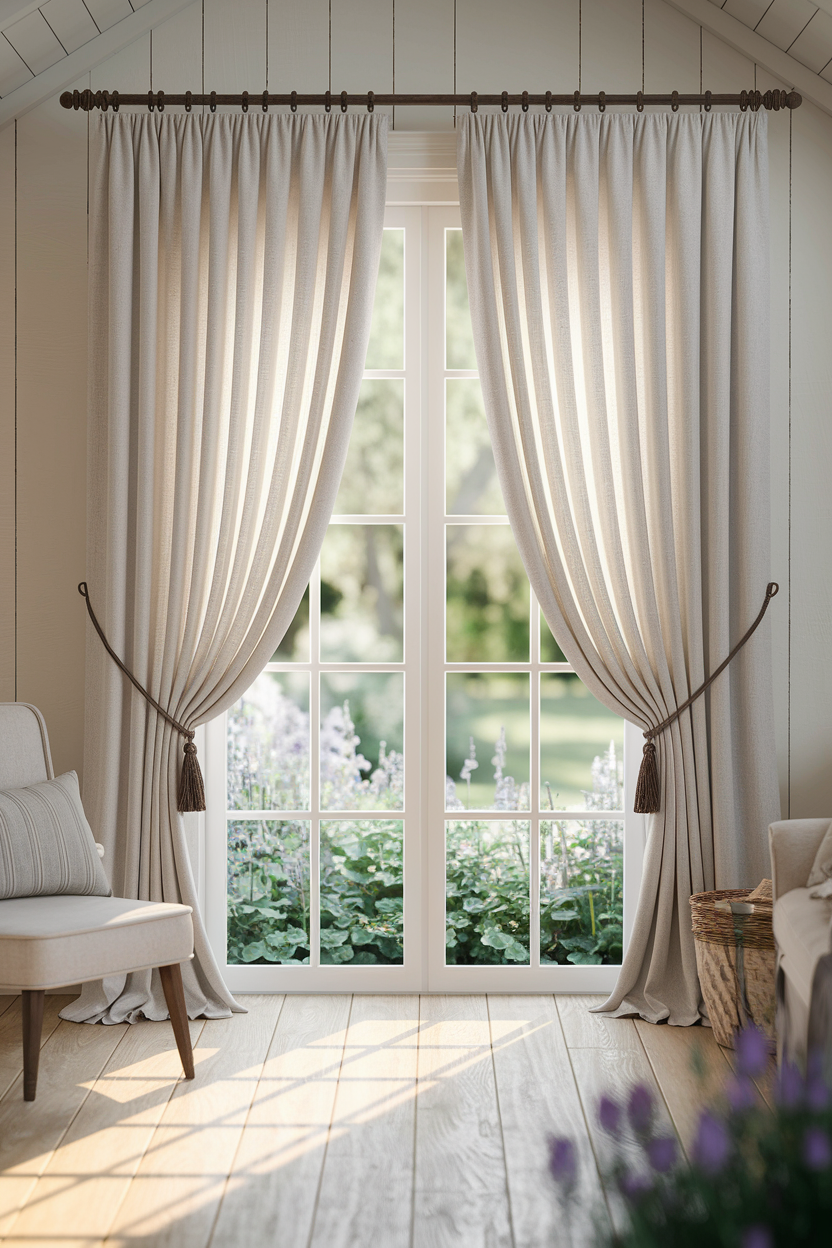 Soft, Linen Curtains