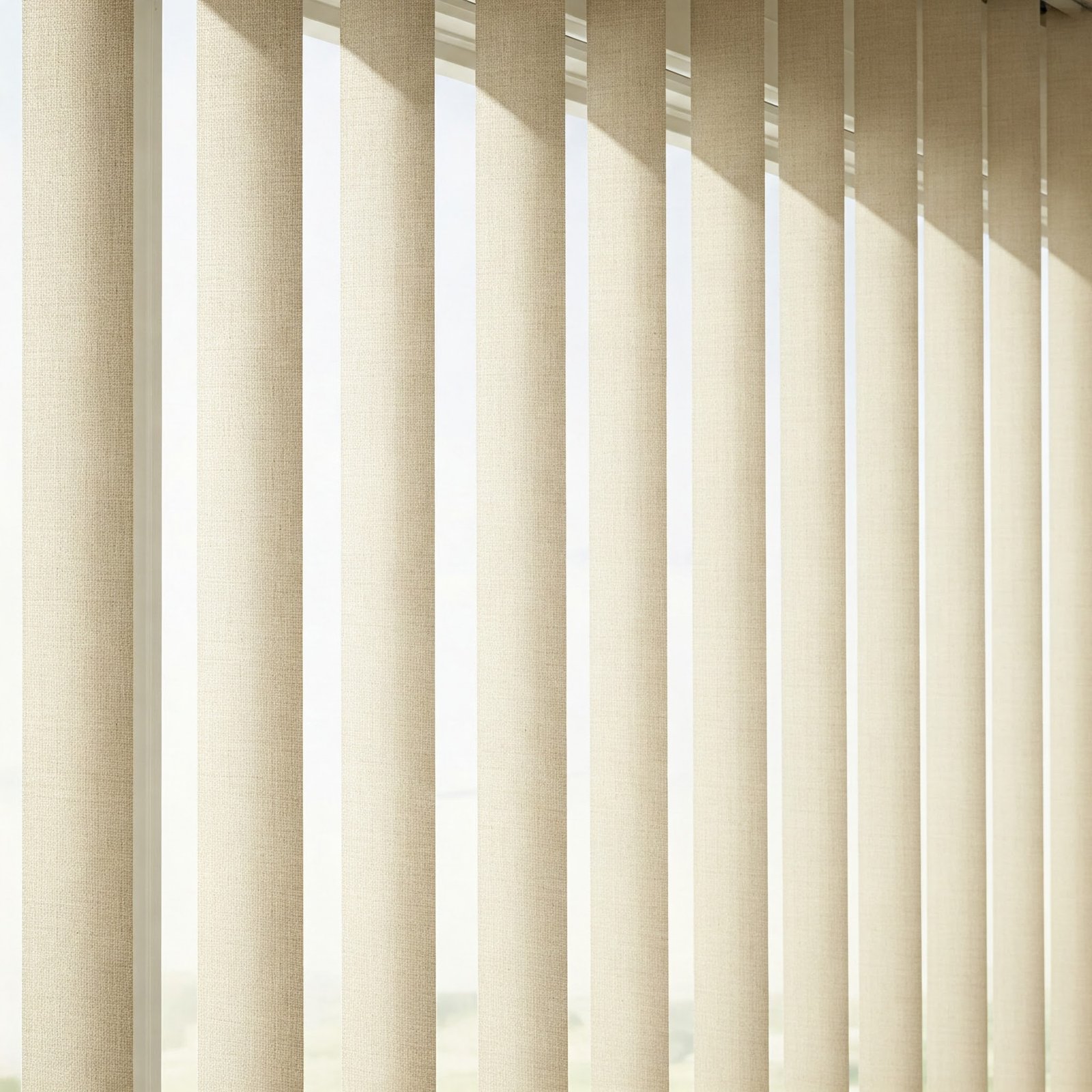 Vertical Blinds sliding gla