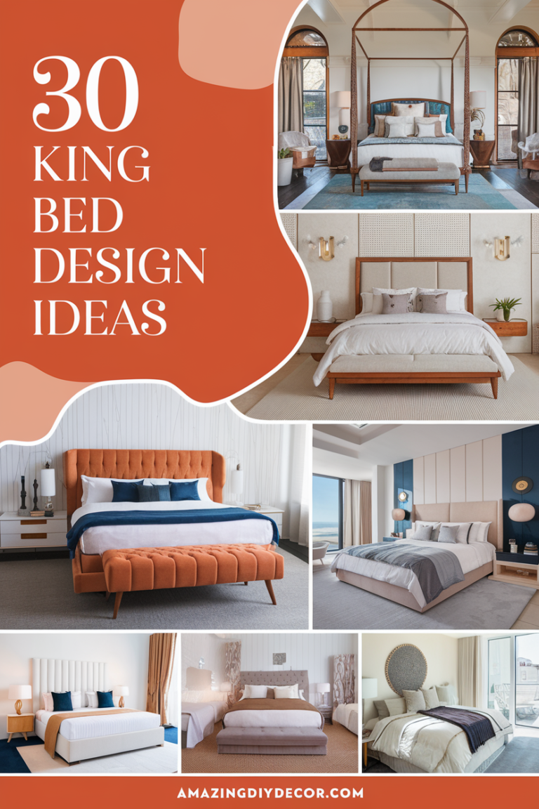 king bed