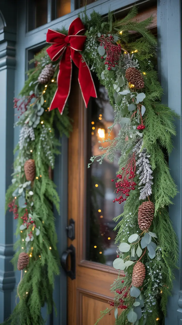 Frame Your Doorway with Festive Garland