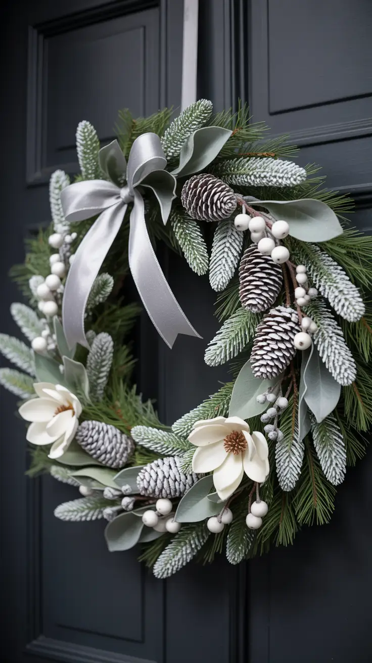 Snowy Winter Wonderland Wreath