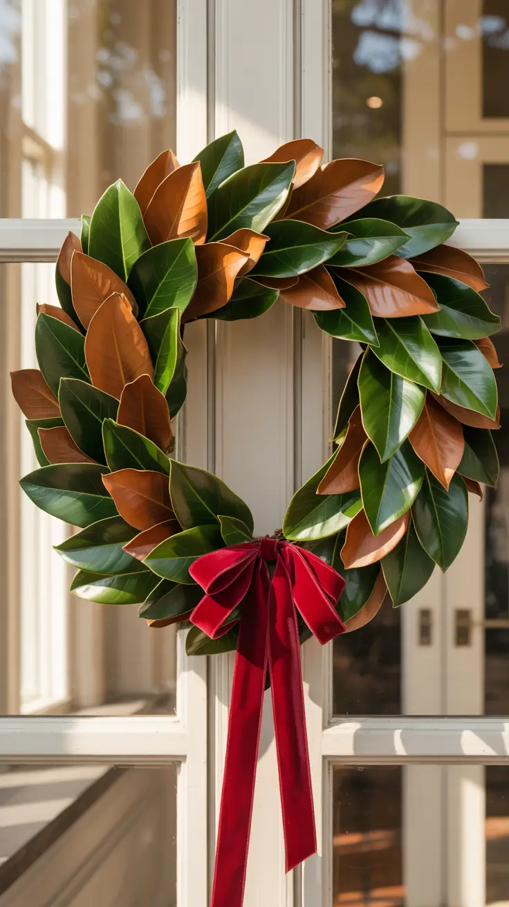 Magnolia Leaf Wreath
