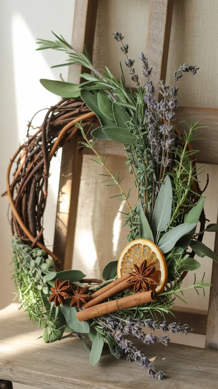 Natural Aromatherapy Wreath