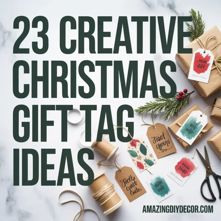christmas gift tag ideas