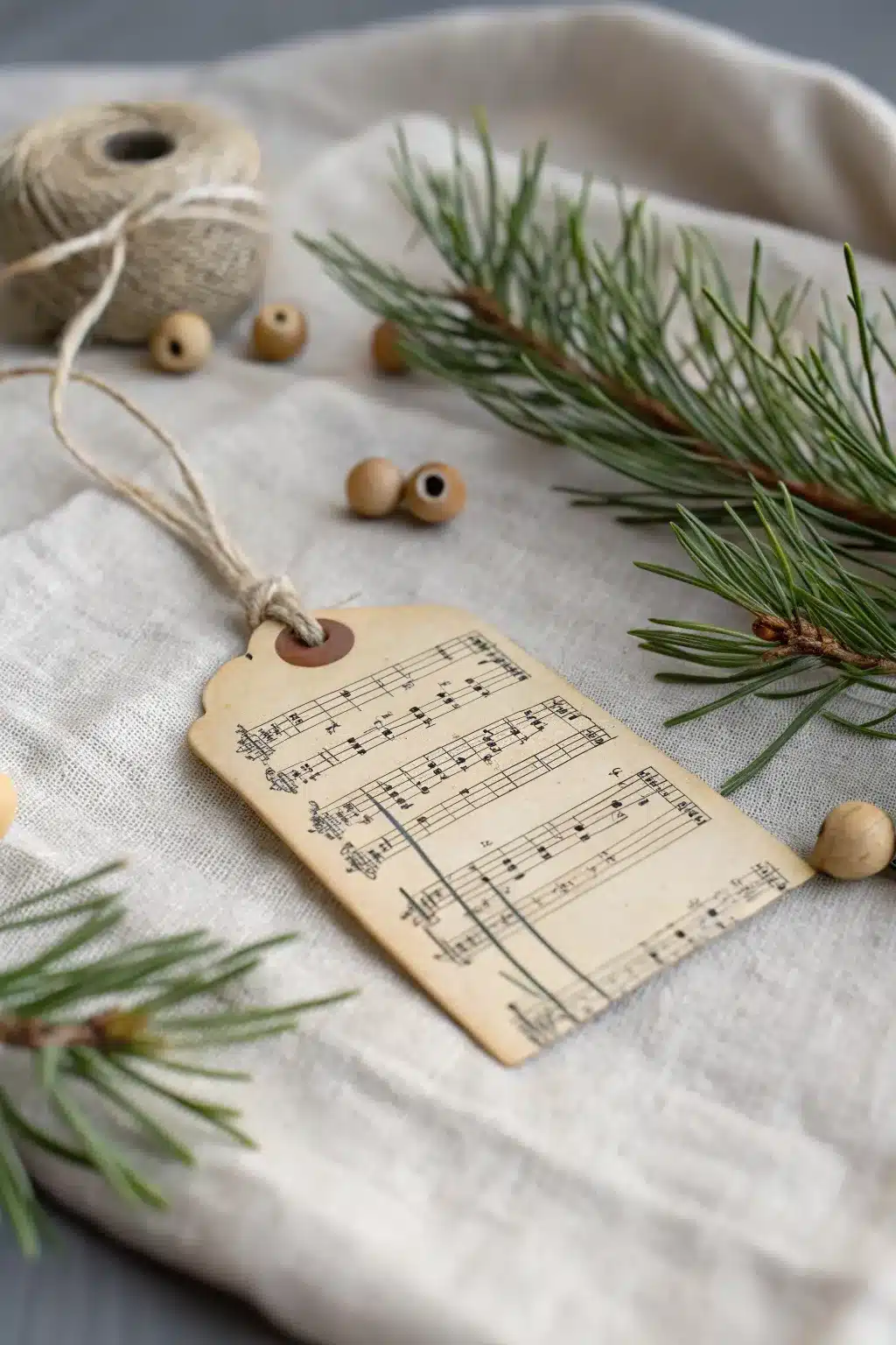 Vintage Sheet Music Tags